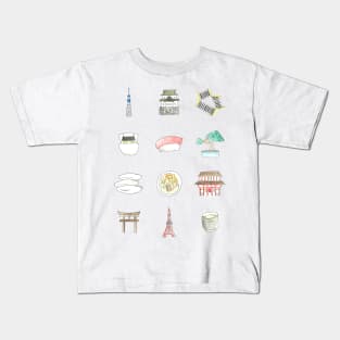 Tokyo Icons Kids T-Shirt